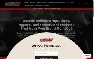 Accelerated Graphics, LLC website
