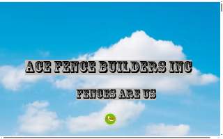 Ace Fence Builders Inc of Burlington website