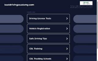 Best Driving Academy of Burlington website