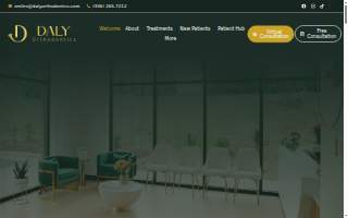 Daly Orthodontics website