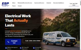 Electrical Service Providers, Inc. website