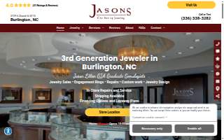 Jasons The Art of Jewelry website