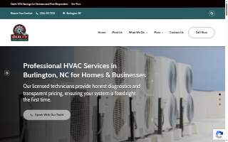 Quality HVAC/R and Electrical website