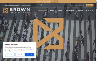 Brown Immigration Law of Cary website