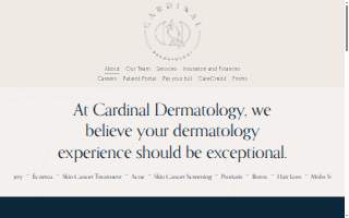 Cardinal Dermatology Center website