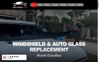 Glass Shield Auto of Cary website
