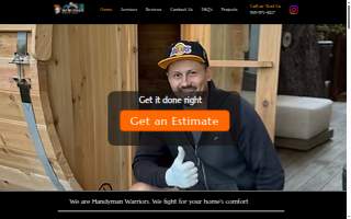 Handyman Warriors LLC website