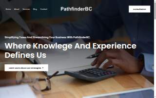 Pathfinder Business Consultants website