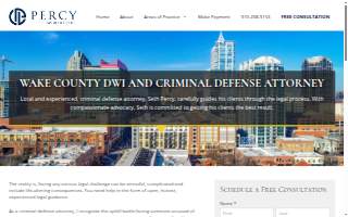 Percy Law Office, PLLC website