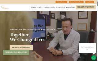 Dr. Peter Joseph, D.M.D Periodontics and Implants website