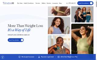 Total HealthcareMD of Cary website