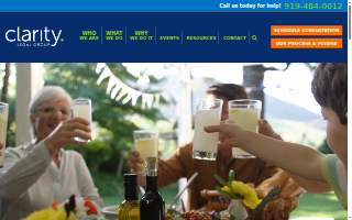Clarity Legal Group website