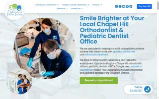 Clifton & Mauney Orthodontics & Pediatric Dentistry website