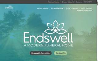 Endswell Funeral Home: Cremation | Aquamation | Burial - Chapel Hill website