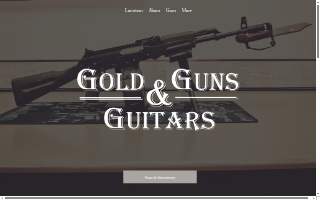 Gold Hand Gallery website