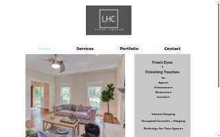 LHC Staging + Redesign website