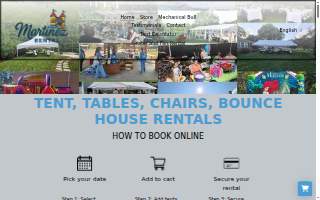 Martinez Rental of Chapel Hill website