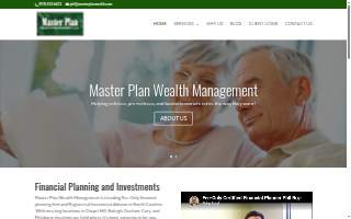Master Plan Wealth Management website