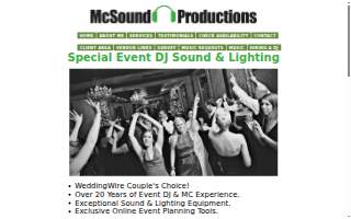 McSound Productions website