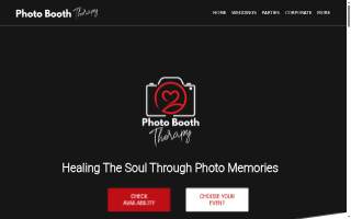 Photo Booth Therapy, LLC (Photo Booth Rentals) of Chapel Hill website