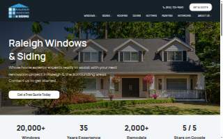 Raleigh Windows and Siding, LLC of Chapel Hill website