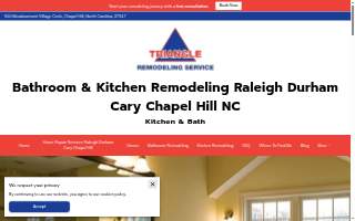 Triangle Remodeling Service website