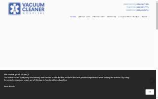 Vacuum Cleaner Hospital website