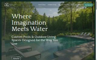 Viridian Pools website