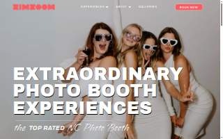 ZimZoom Photo Booth website