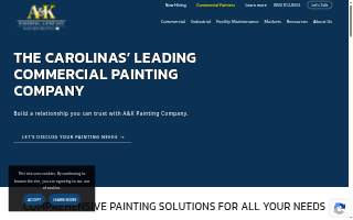 A&K Painting Company website