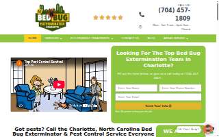 A1 Bed Bug Exterminator Charlotte website