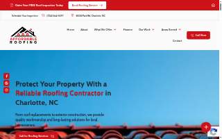 AAA Affordable Roofing website