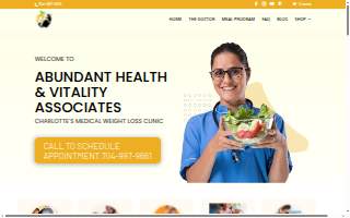 Abundant Health & Vitality Associates of Mint Hill website