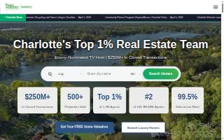 Better homes and gardens real estate paracle website