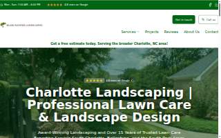 Bladerunner landscaping website