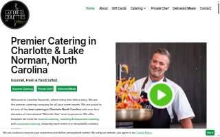 Carolina Gourmet of Charlotte website