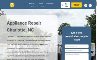CLT Appliance Repair website