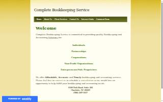 Complete Bookkeeping Service website