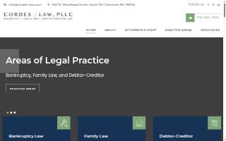Cordes Law, PLLC website