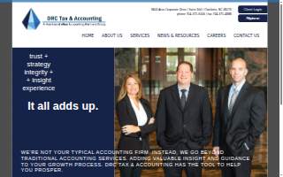 DRC Tax & Accounting - A Member of Aline Accounting Partners Group website