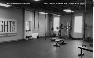 Fight Back Performance and Recovery website