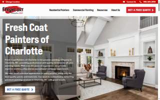 Fresh Coat Painters of Charlotte website