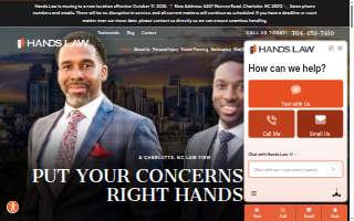 Hands Law website