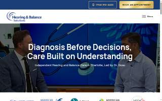 Hearing & Balance Solutions website