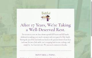 Heart & Soul Personal Chef Service website