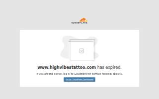 High Vibes Tattoo website
