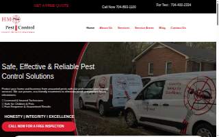 HMO - Residential and Commercial Pest Control Charlotte website