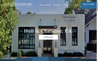 Hull & Chandler, P.A. website