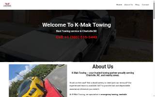 K-Mak Towing (Towing Near Me Charlotte Nc) website