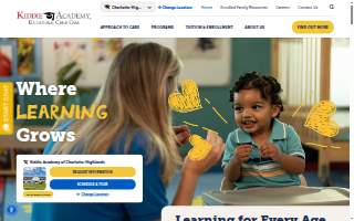 Kiddie Academy of Charlotte-Highlands website